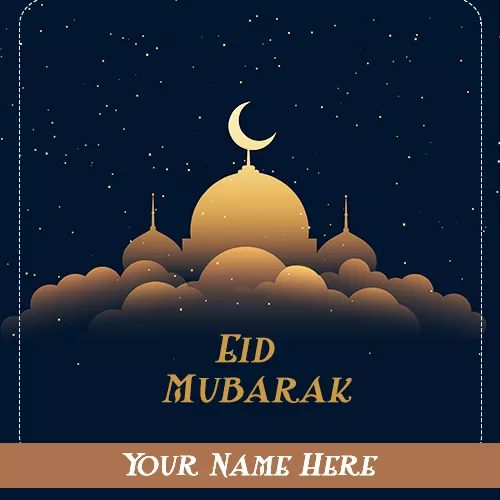 Eid Mubarak 2020 Images With Name for Whatsapp status